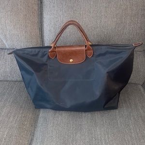 Longchamp Le Pliage XL tote in black